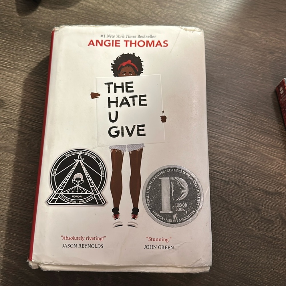 The hate u give by Angie Thomas
